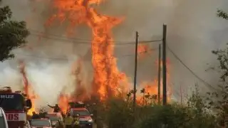 Emergencia en Argentina: Incendios obligan a evacuar localidad de Córdoba