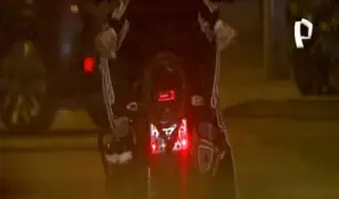 Multarán con más de S/390 a conductores de motocicletas que impidan observar placa de rodaje