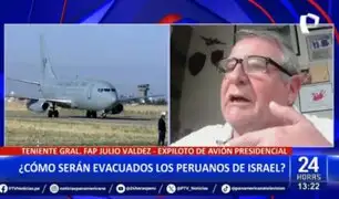 Julio Valdez: "El avión presidencial no está hecho para tener una capacidad estratégica"