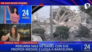 Peruana logra huir de Israel con sus propios medios en medio de la guerra