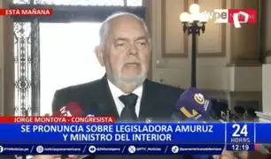 Jorge Montoya sobre ministro del Interior: "Cambiarlo sería volver a cero"