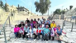 Arequipa: adultos mayores que escaparon de Israel llegaron a Dubái
