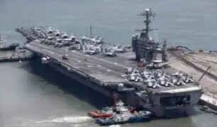 Corea del Norte calificó de “provocación” presencia de portaviones nuclear de EEUU en Corea del Sur