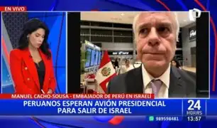 Se reportan explosiones durante visita de embajador peruano en aeropuerto de Tel Aviv
