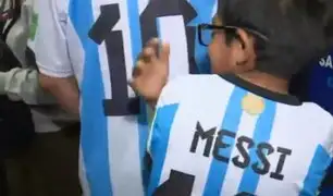Peru vs. Argentina:  Gran expectactiva por la llegada de Messi y la selección "albiceleste"