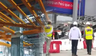 Instalan primera manga de abordaje en el nuevo terminal del aeropuerto Jorge Chávez