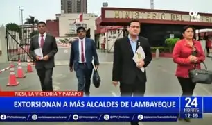 Lambayeque: Alcaldes denuncian que son víctimas de extorsiones
