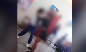 Huacho: escolares se agarran a golpes en pleno salón de clases