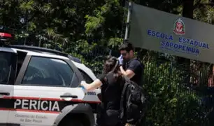Conmoción en Brasil: una alumna muerta y tres heridos deja ataque a tiros en una escuela