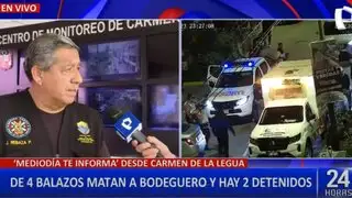 Callao: capturan a presuntos sicarios que asesinaron a bodeguero en Carmen de la Legua