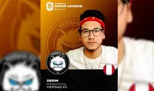 Persas FC será liderada por el Youtuber peruano Elzeein en las Kings League Américas