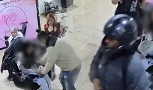 Delincuencia sin freno: Banda de ladrones ingresa a robar a peluquería en Surco
