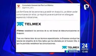 Huracán Otis: Consulado de Perú en México pide a compatriotas estar atentos a evacuación