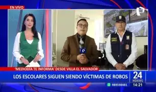 Capturan a delincuente que robaba a escolares en Villa El Salvador