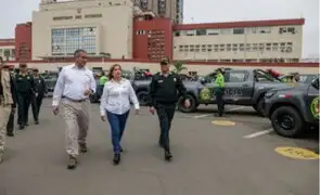 Gobierno refuerza patrullaje policial en Lima y Callao con entrega de 150 camionetas a la PNP