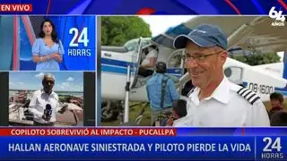 Pucallpa: hijo de alcalde de Atalaya sobrevive a caída de avioneta que trasportaba víveres