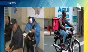 Surco: realizan empadronamiento de motorizados que realizan el servicio de delivery