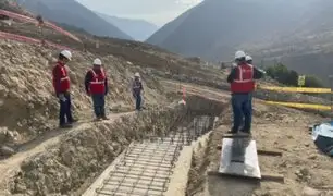 Huancavelica: proyecto 4 de defensas ribereñas del río Matagente exhibe avances