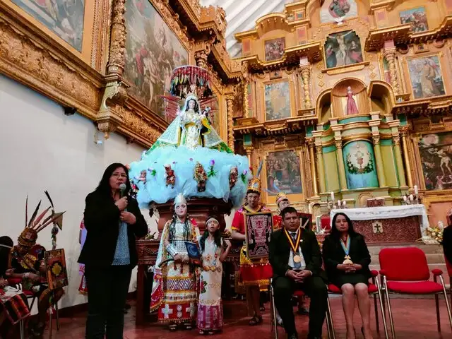 Cusco: Mincul entregó obra de restauración del Templo de Paucartambo que acoge a la Virgen del Carmen