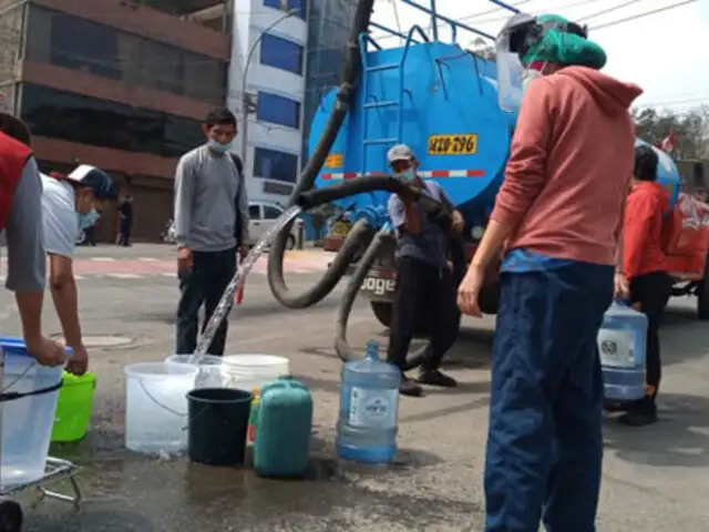 Corte del servicio de agua potable: Sunass podría multar a Sedapal con más de 2 millones de soles
