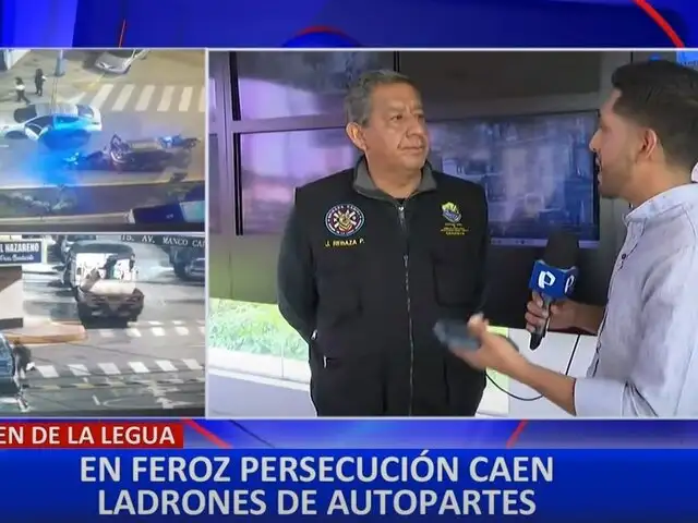 Carmen de la Legua: caen ladrones de autopartes luego de una feroz persecución