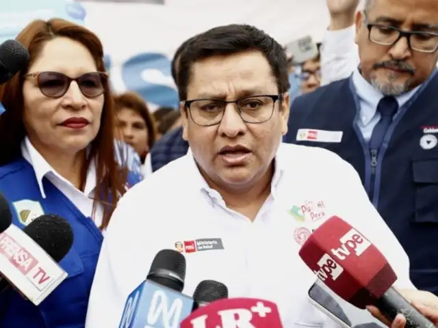 Ministro de Salud descarta crisis en gabinete Otárola: “Estamos más fuertes que nunca”