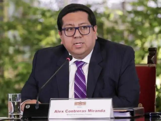 Ministro Contreras señala que reducción de tasas de interés es clave contra la recesión económica