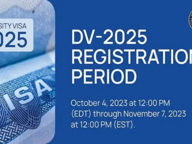 Lotería de visas para EEUU 2025: sepa qué requisitos necesita para inscribirse