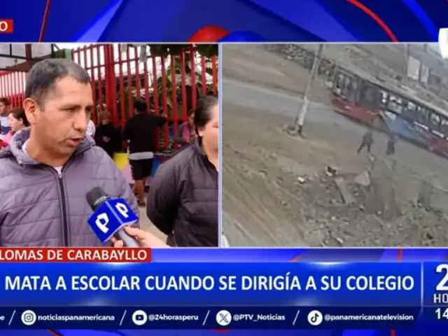 Tragedia en Las Lomas de Carabayllo: Bus atropella y mata a escolar cuando iba a su colegio