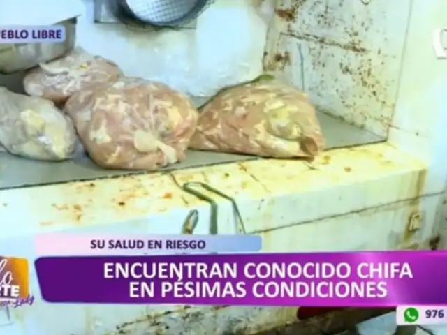 Pueblo Libre: Encuentran pollo malogrado y gran cantidad de moscas en chifa durante operativo