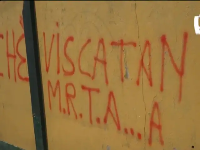 Puerto Maldonado: intervienen a sujeto por hacer pintas alusivas al MRTA