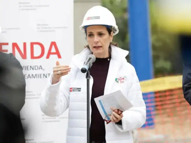 Hania Pérez de Cuéllar pide “dejar trabajar” a ministro del Interior