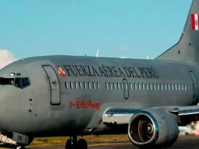 Avión presidencial partirá de Roma hacia Israel para repatriar a peruanos