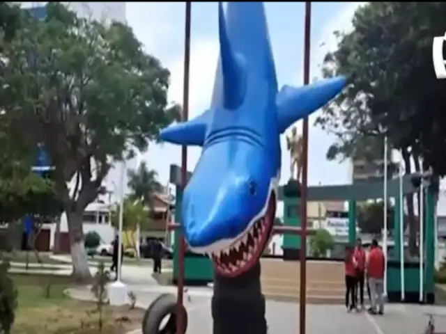 Arturo Fernandez reveló el verdadero precio de la figura de tiburón en Trujillo