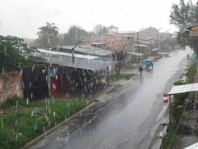 Puerto Maldonado: torrencial lluvia inunda calles y viviendas