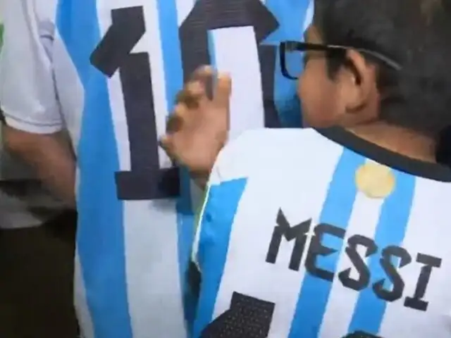 Peru vs. Argentina:  Gran expectactiva por la llegada de Messi y la selección "albiceleste"