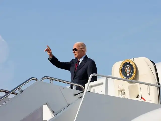 Joe Biden viajó a Israel como "gesto de solidaridad" en medio de la guerra con Hamás