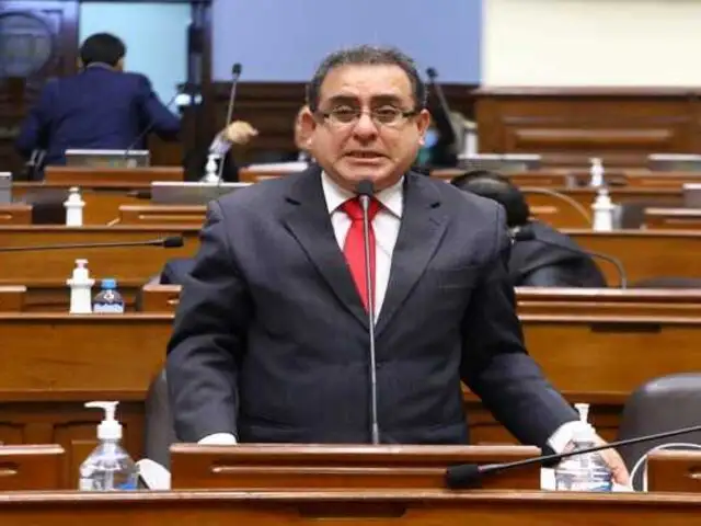 Congresista Luis Picón salió en libertad por orden del Poder Judicial