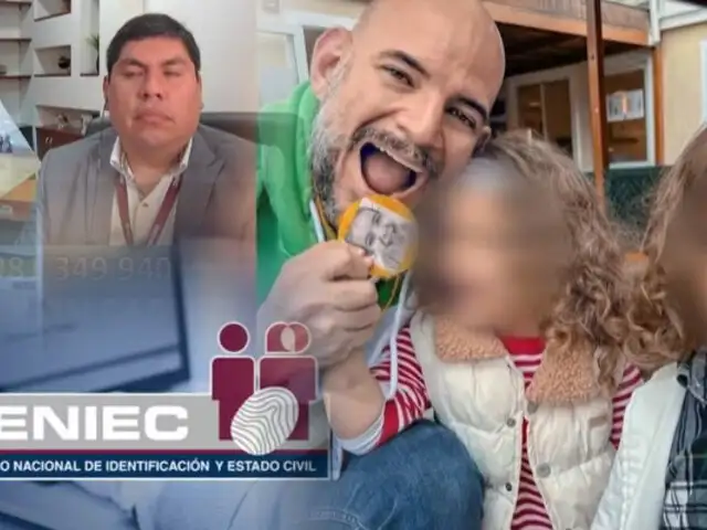 RENIEC confirma que inscribirá a hijos de Ricardo Morán tras recibir notificación del TC