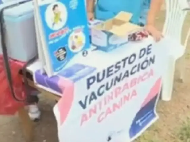 Callao: realizan campaña de vacunación contra la rabia tras muerte de mujer en Arequipa