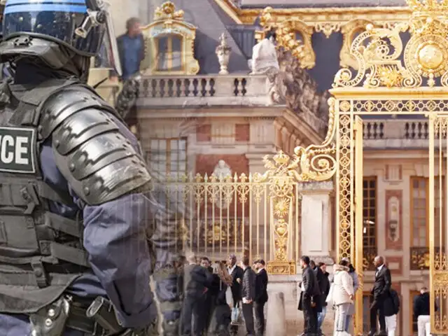 Francia: Desalojan el Palacio de Versalles ante nueva amenaza de bomba