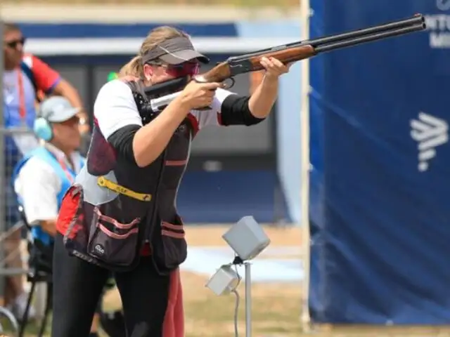 Santiago 2023: Daniella Borda gana medalla de bronce en tiro y clasifica a los Juegos París 2024