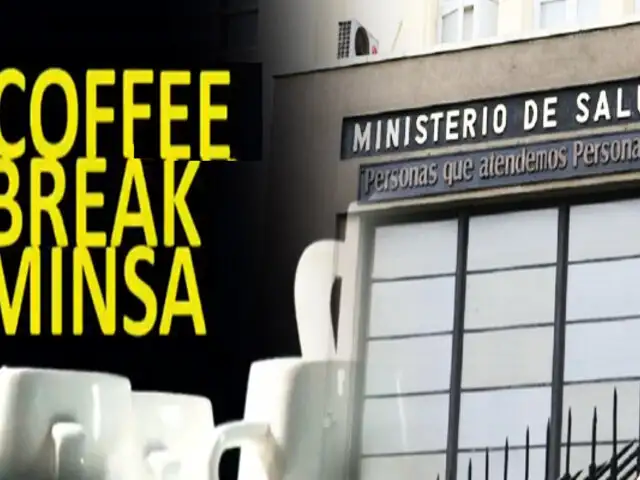 ¡Exclusivo! Minsa, el ministerio de los coffee breaks: cientos de miles de soles en brownies y empanadas
