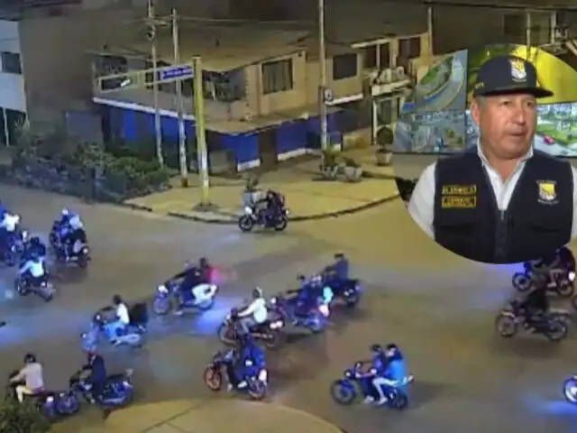 VES: motociclistas se conglomeran en la pista para realizar piques ilegales