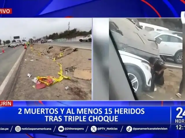 Triple choque en Lurín: MINSA confirma traslado de heridos al hospital de VES