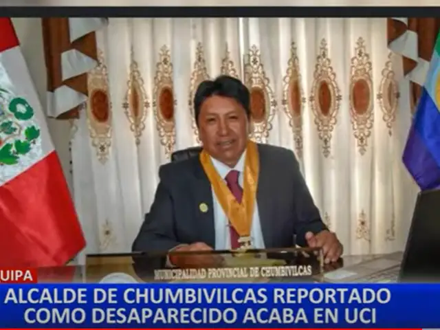 Arequipa: alcalde de Chumbivilcas se encuentra en UCI tras haber sido reportado como desaparecido