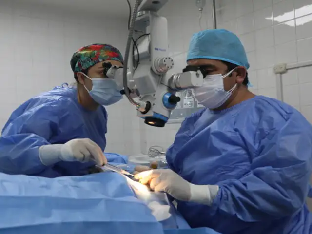 Hospital Sabogal del Callao realizó cinco trasplantes de córnea en solo un mes