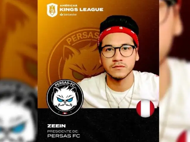 Persas FC será liderada por el Youtuber peruano Elzeein en las Kings League Américas