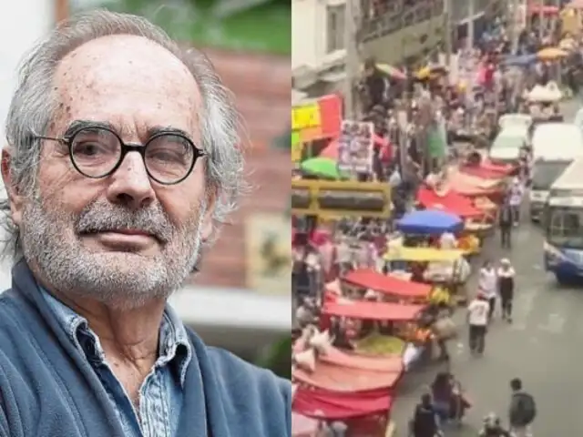 Augusto Ortiz de Zeballos: "Botar ambulantes dura un día, deben buscarse suelos para generar espacios atractivos"