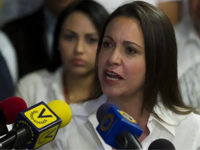 Venezuela: oposición pide habilitar a María Corina Machado para elecciones